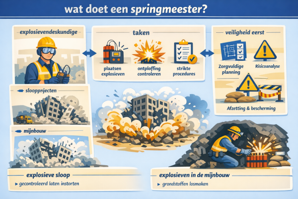 Alles over het beroep springmeester Wat doet een springmeester
